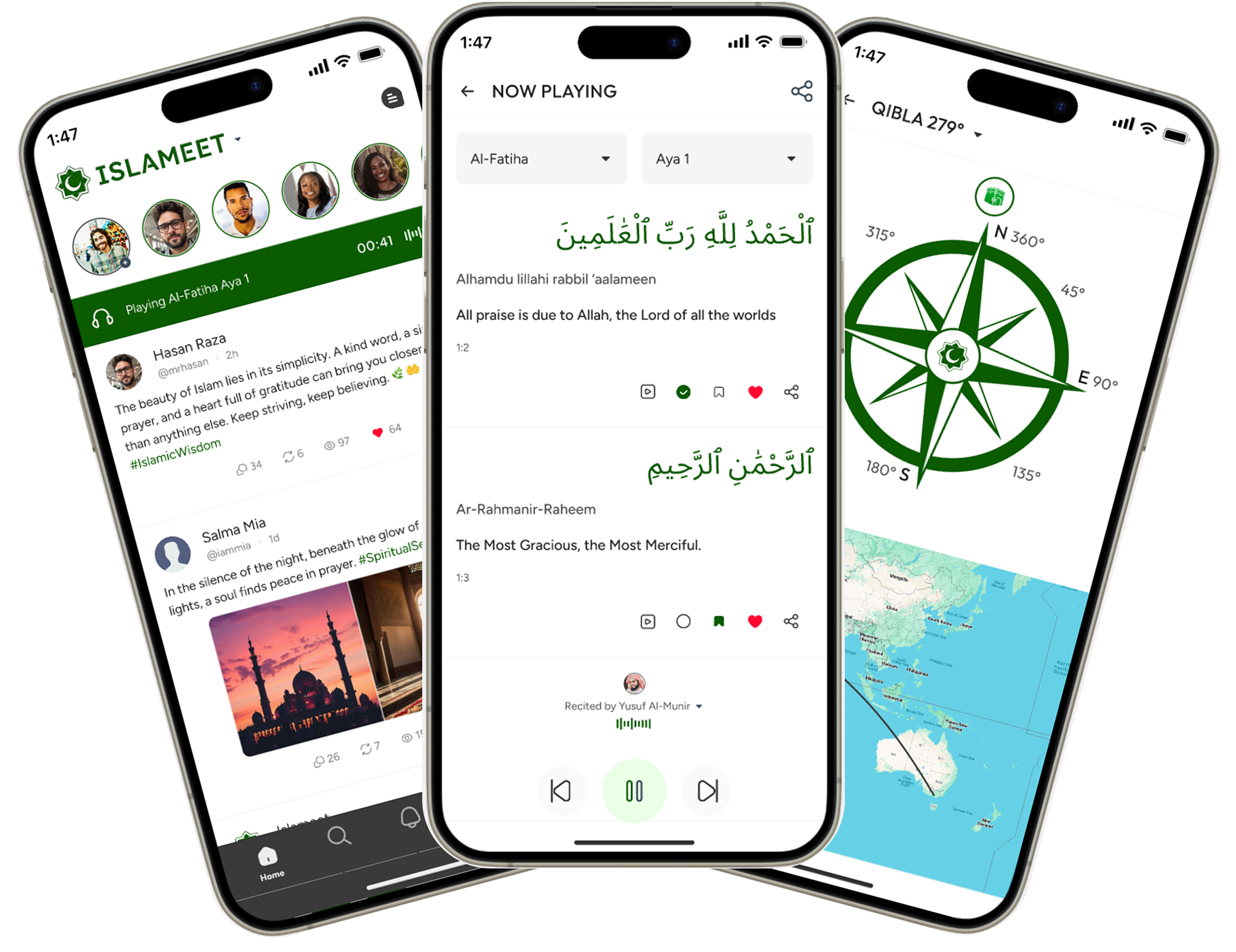 Islameet interface hero